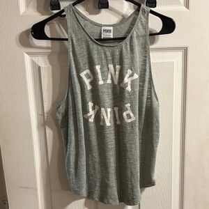 PINK Victoria's Secret Women's Tank Top in Green